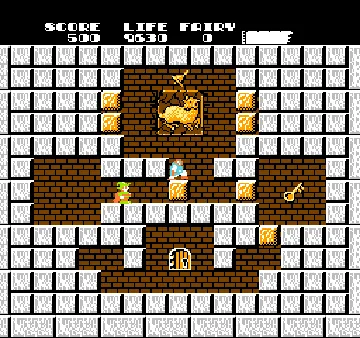 Solomon's Key (USA) screen shot game playing